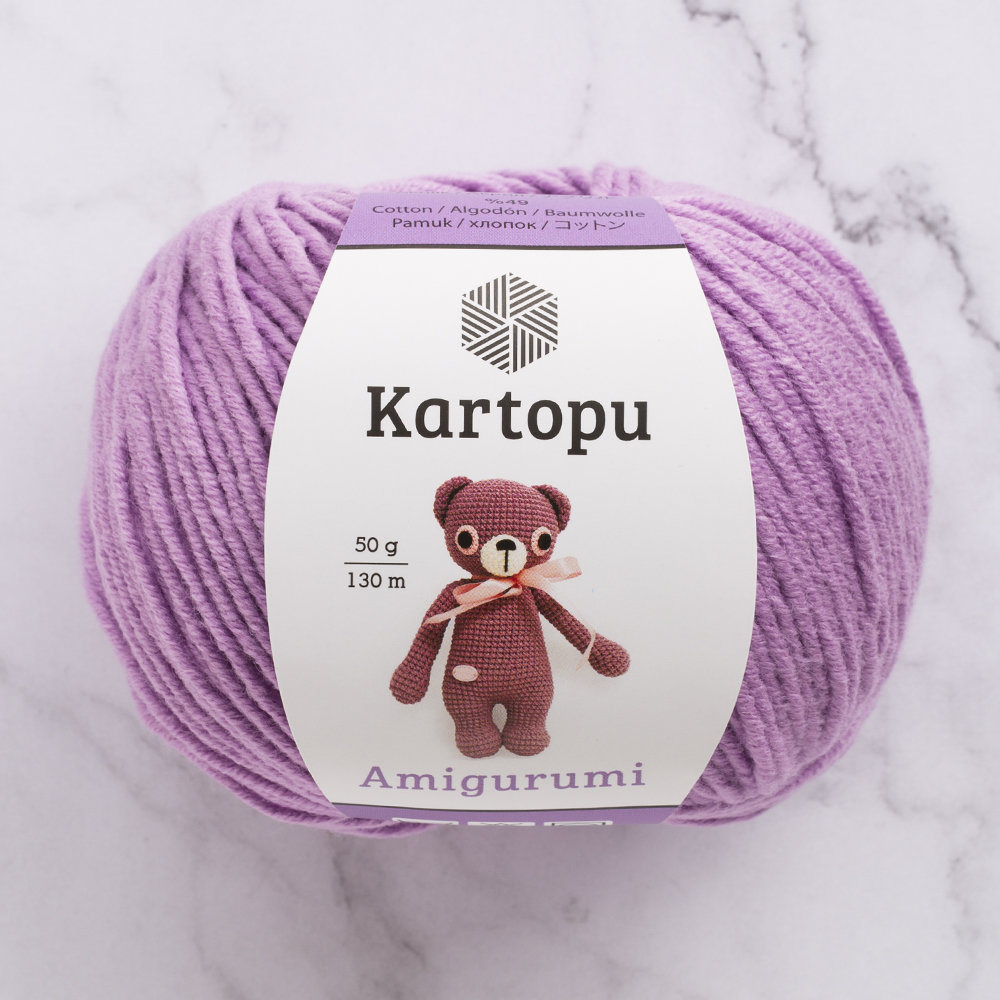 Kartopu Amigurumi Yarn, Purple - K1709 - Hobiumyarns