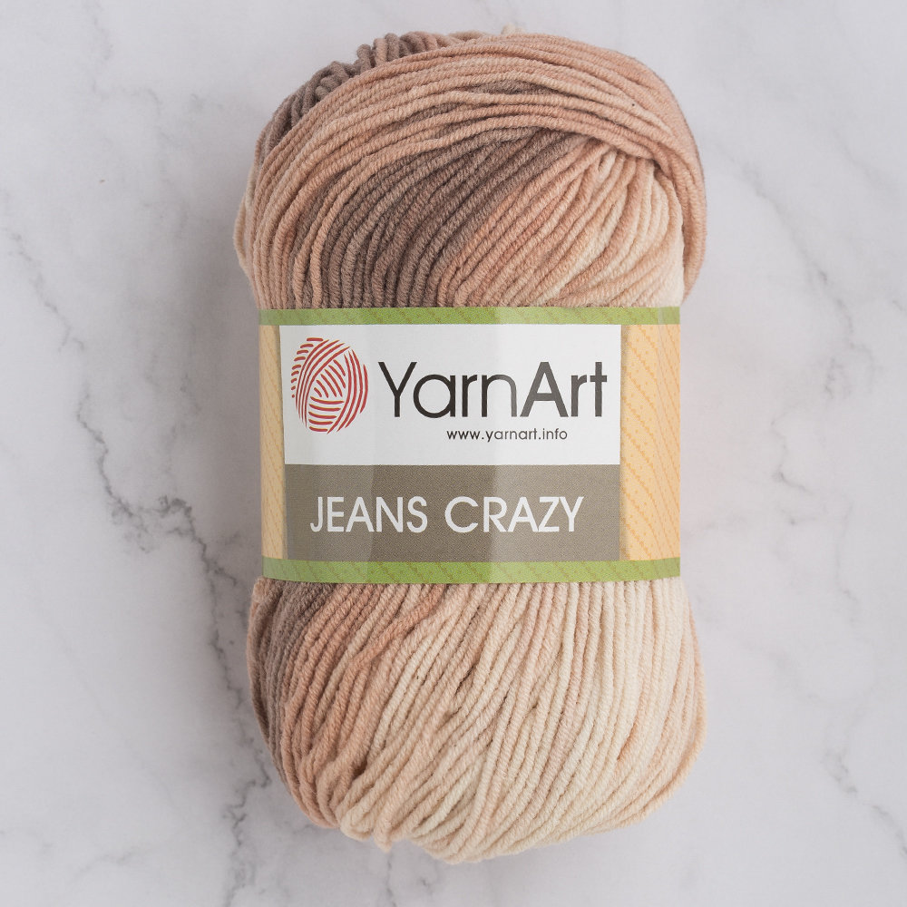YarnArt Jeans Crazy Yarn 8201 Hobiumyarns