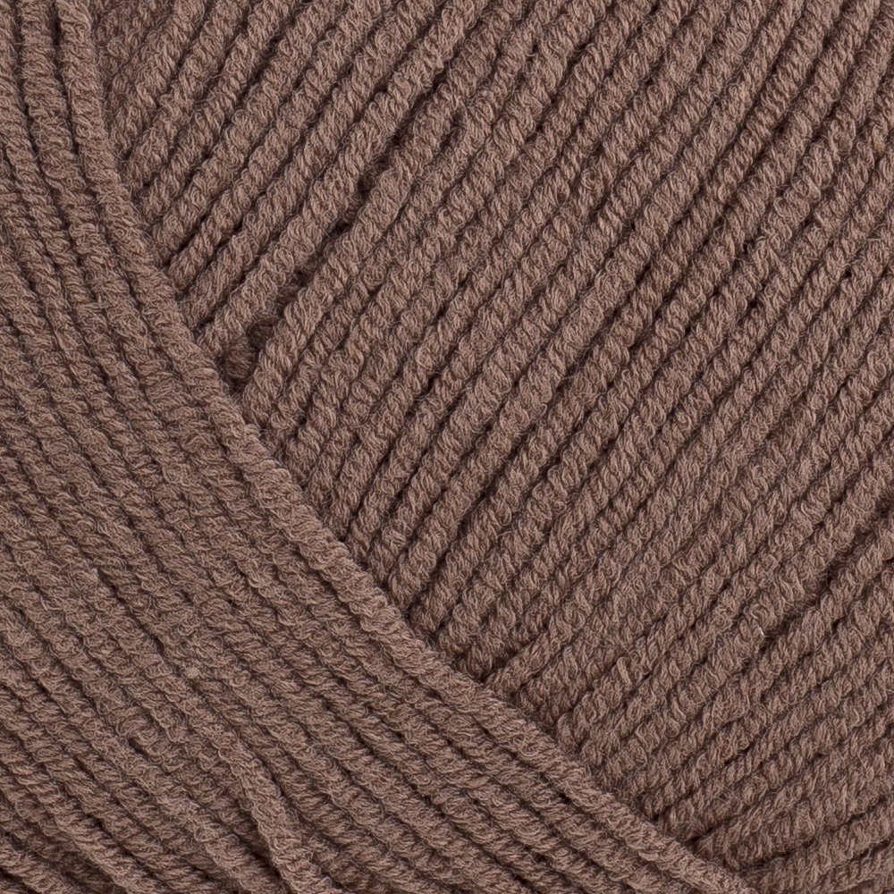 YarnArt Jeans Knitting Yarn, Brown 71 Hobiumyarns
