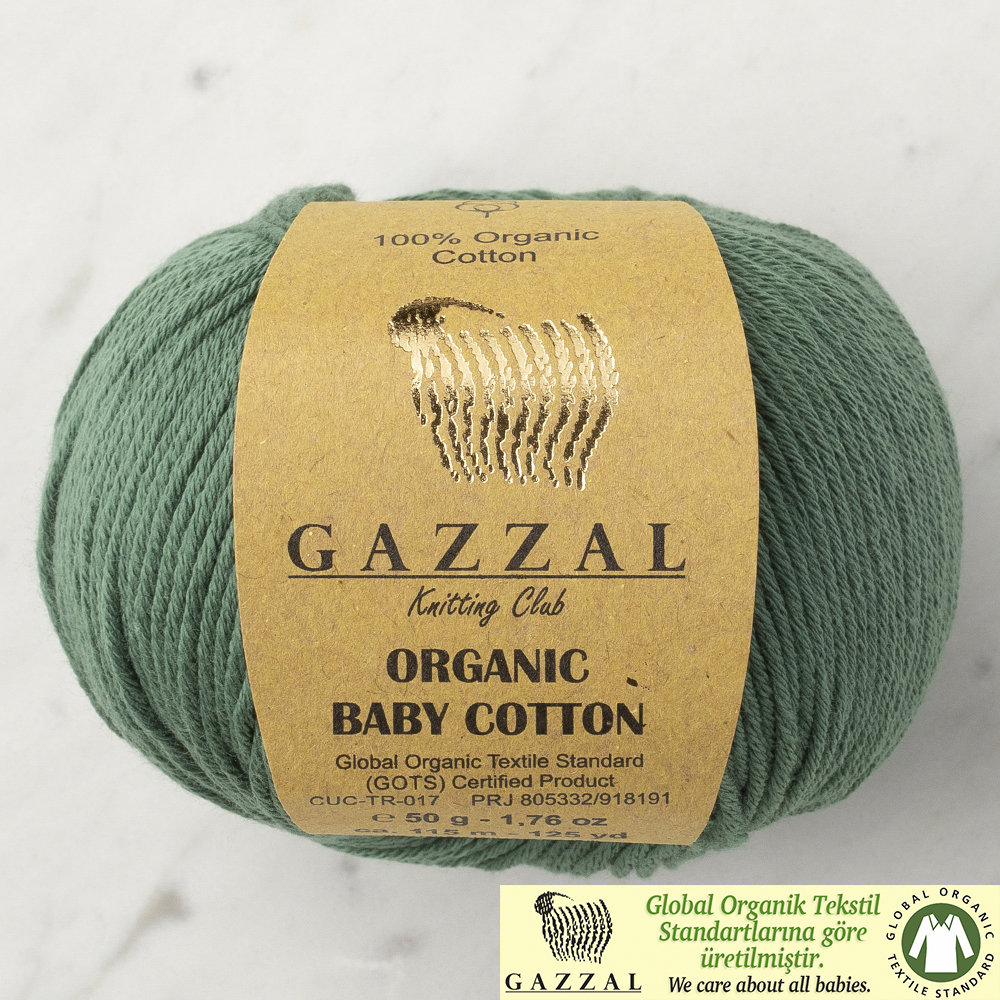 Gazzal organic baby cotton палитра цветов фото