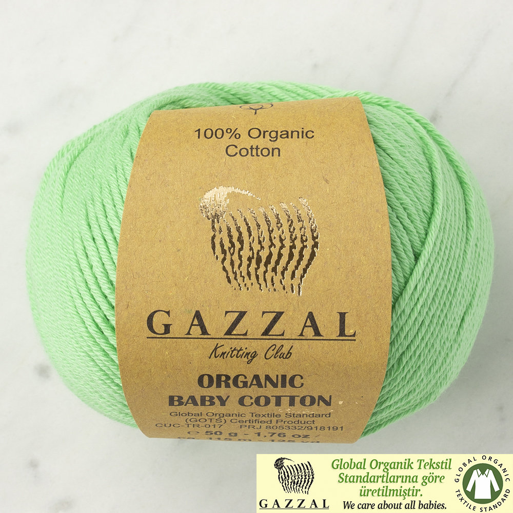 Gazzal organic baby cotton палитра цветов фото