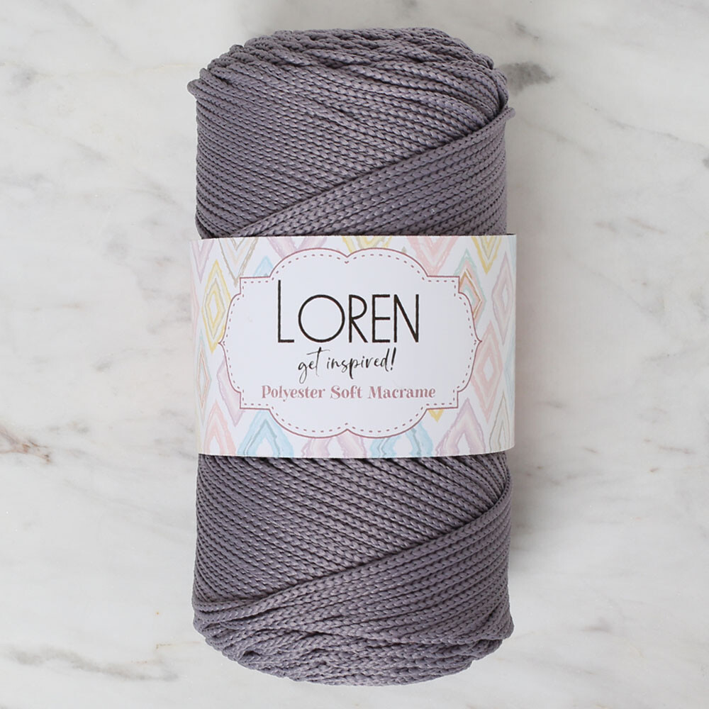 Loren Polyester Soft Macrame Yarn, Pink - LM042