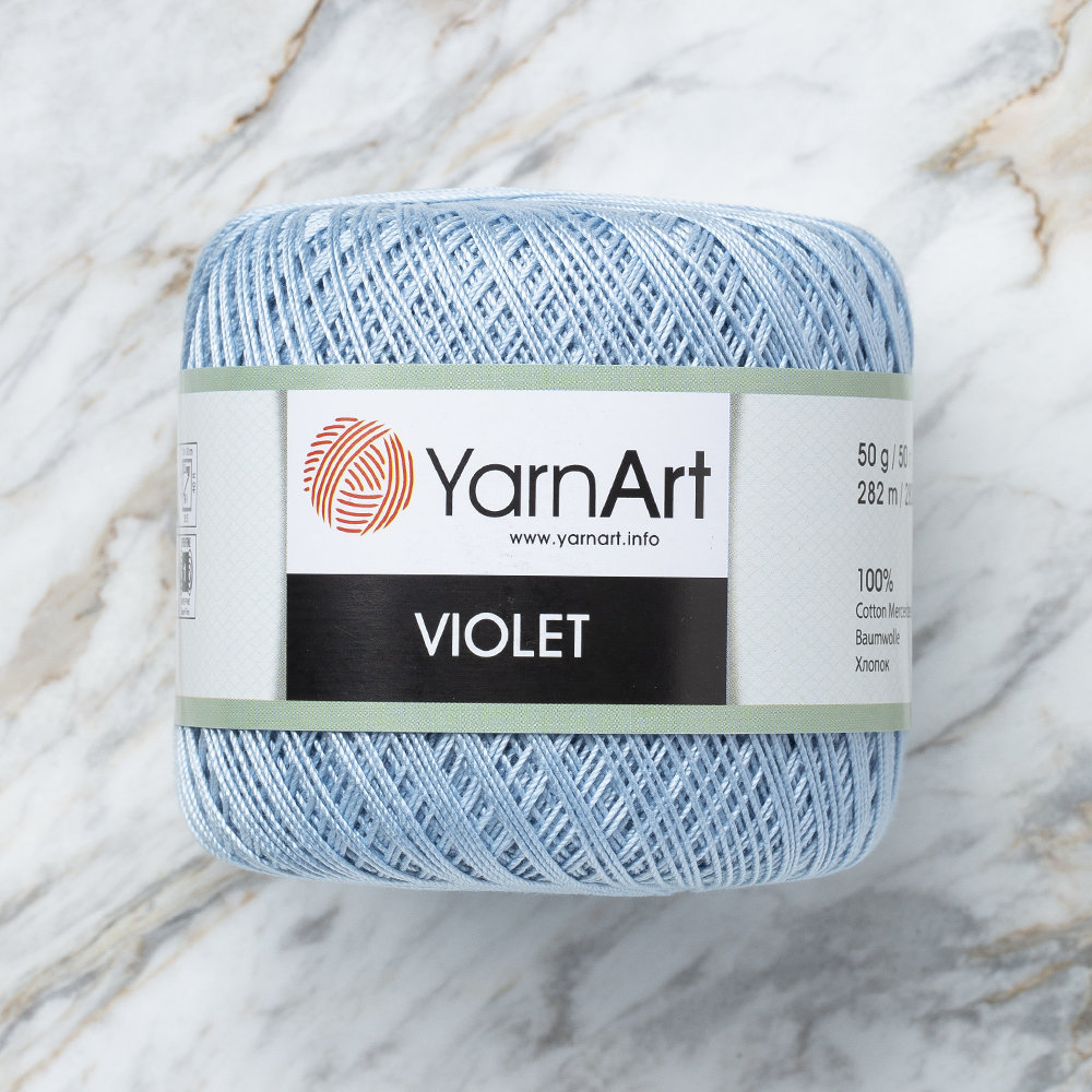 YarnArt Violet Yarn, Light Blue - 4917 - Hobiumyarns