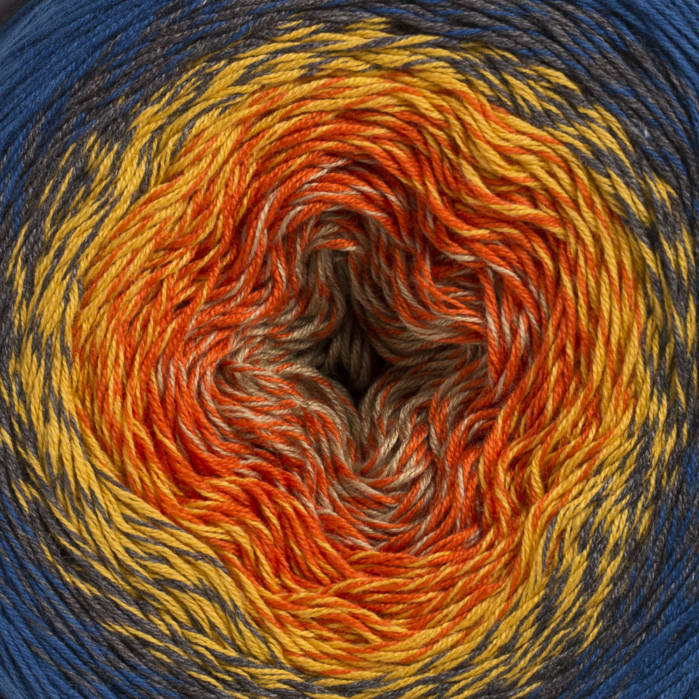 YarnArt Flowers Cotton Gradient Yarn 258 Hobiumyarns