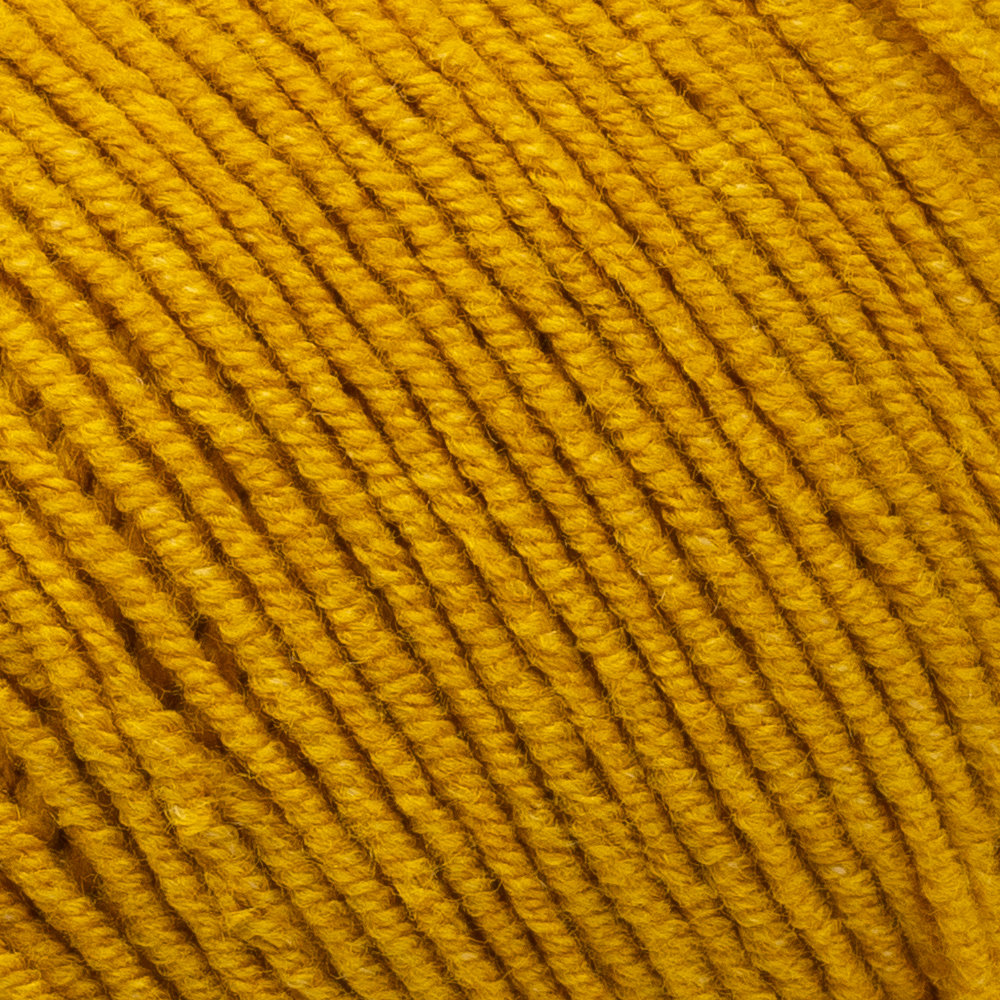 YarnArt Jeans Knitting Yarn, Mustard Yellow 84 Hobiumyarns