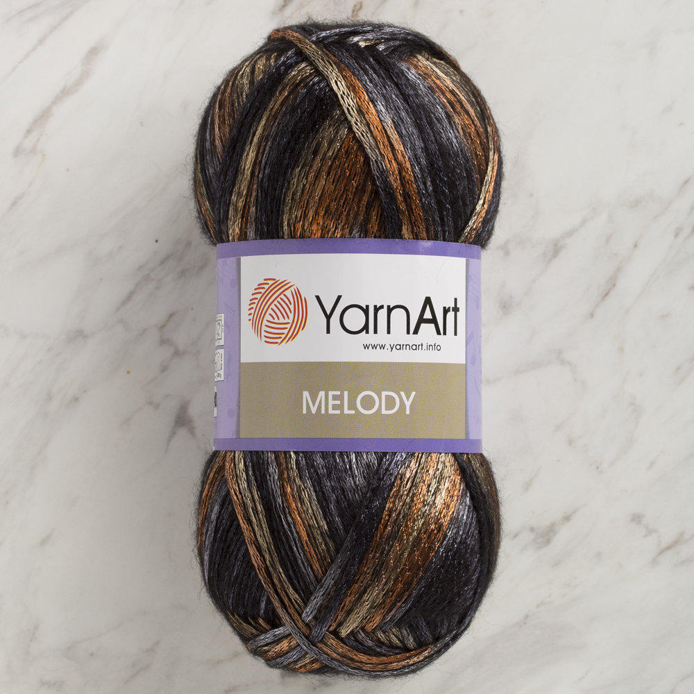 YarnArt Melody Yarn, Variegated 908 Hobiumyarns
