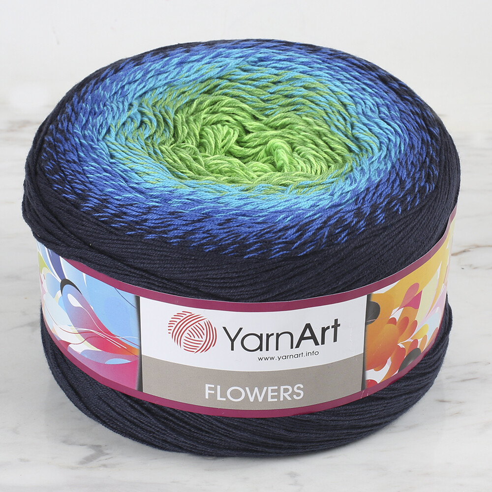 Yarnart Flowers Cotton Gradient Yarn 300 Hobiumyarns