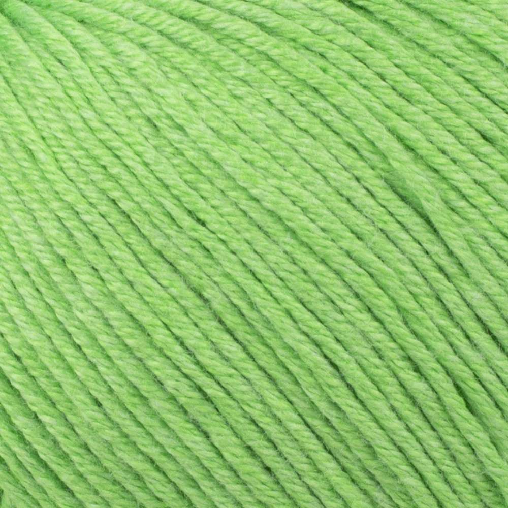 YarnArt Baby Cotton Knitting Yarn, Neon Green - 438 - Hobiumyarns