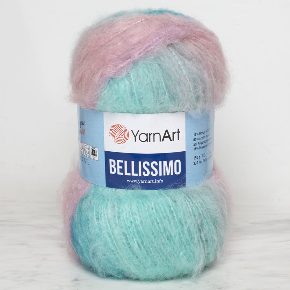 Yarnart Bellissimo Yarn, Variegated - 1414 - Hobiumyarns