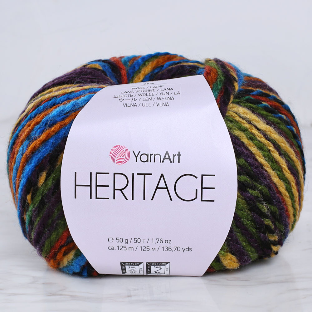 Yarnart Heritage Knitting Yarn Variegated 333 Hobiumyarns