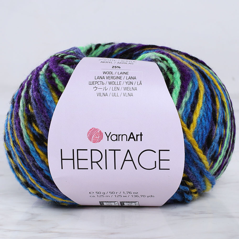 Yarnart Heritage Knitting Yarn Variegated 334 Hobiumyarns