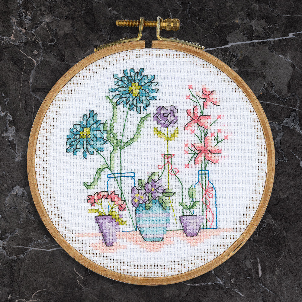 Cross Stitch Kit ACS07 Hobiumyarns