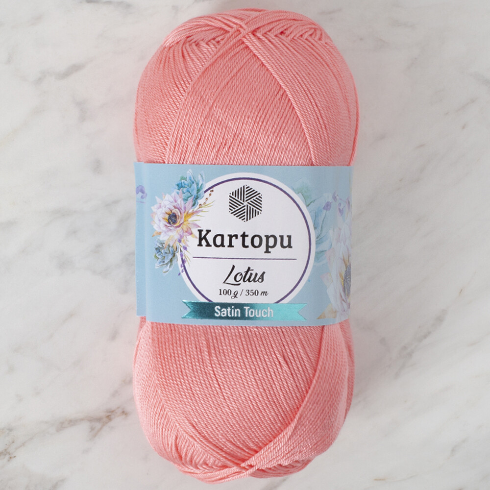 Kartopu Lotus Knitting Yarn, Pink - K766 - Hobiumyarns