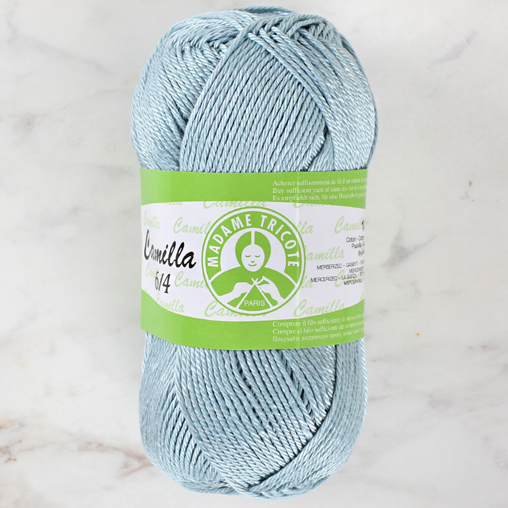 Madame Tricote Paris Camilla 50gr Açık Yarn, Blue - 4932 - Hobiumyarns