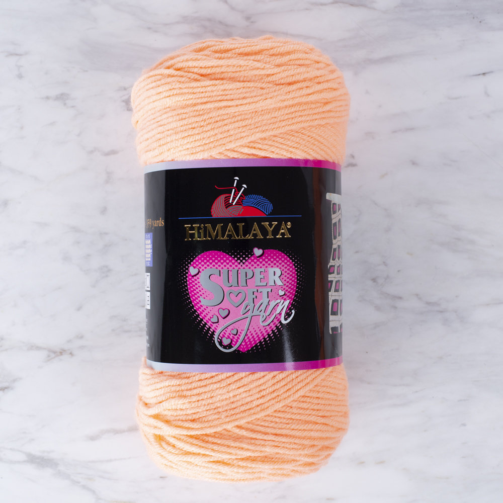 Himalaya Super Soft 200 gr Yarn, Pinkish Orange - 80830 - Hobiumyarns