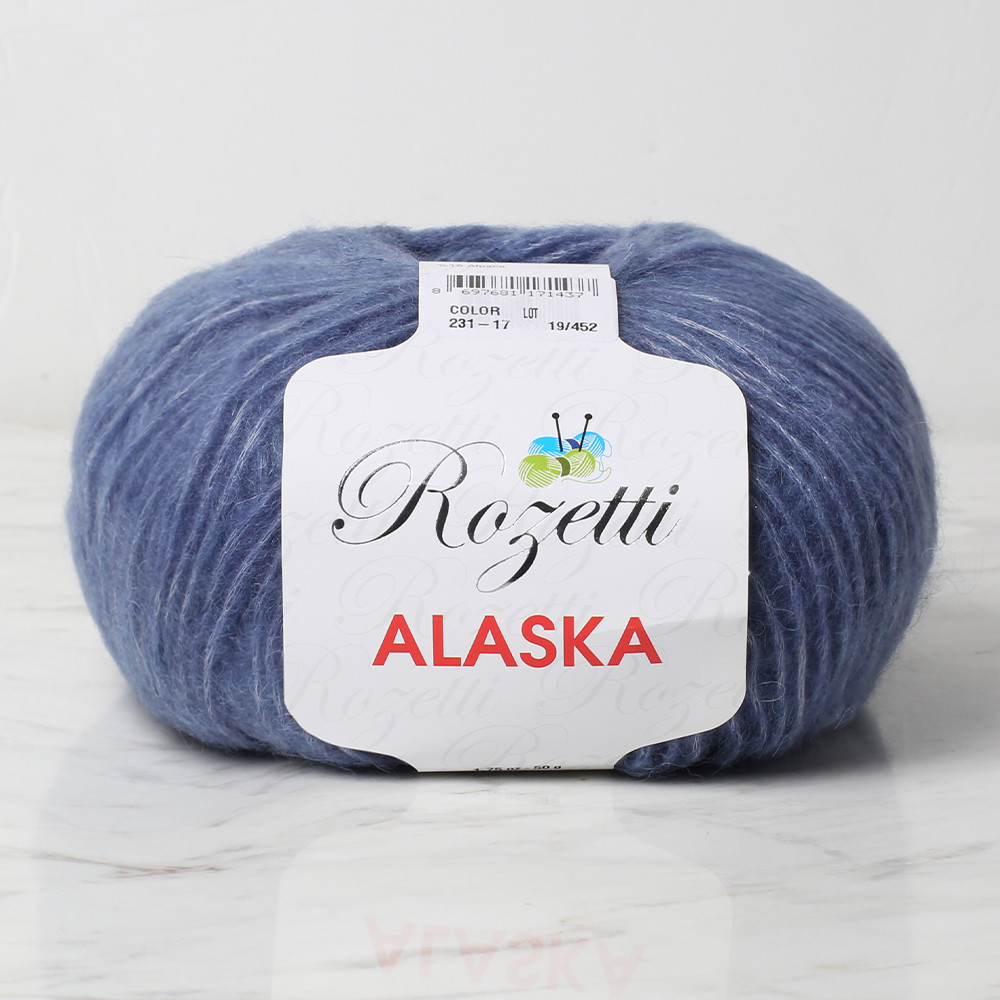 Rozetti Alaska Knitting Yarn, Air Blue 23117 Hobiumyarns