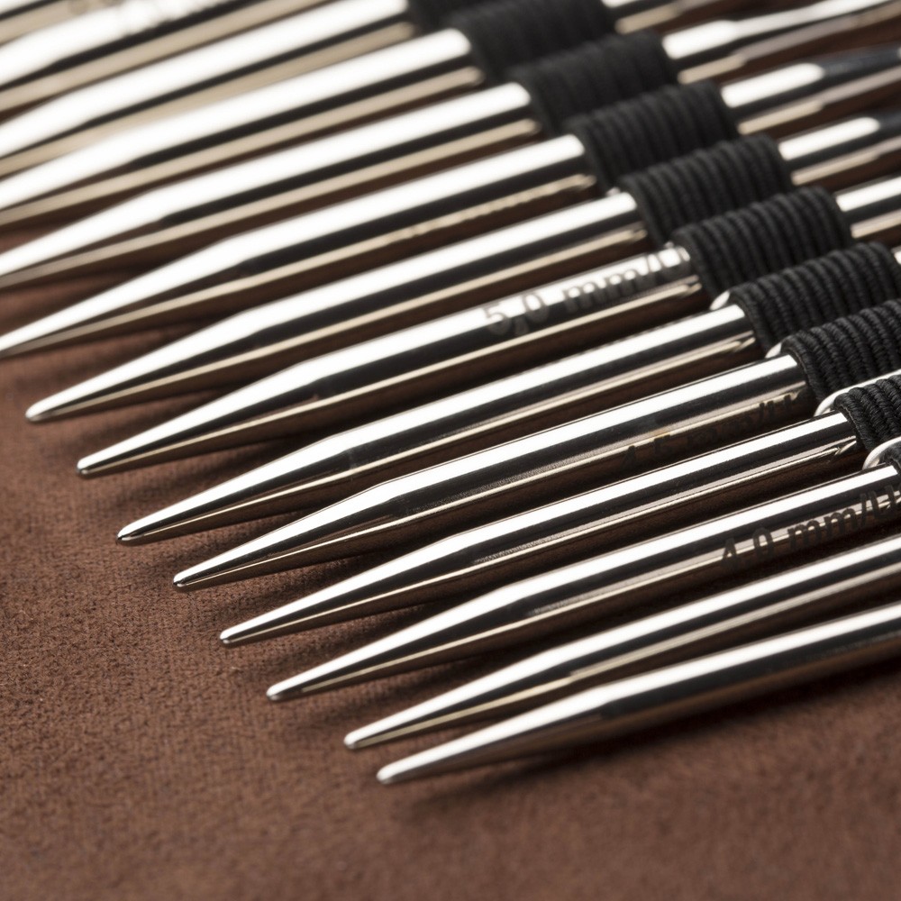 Addi Click Lace Short Tips Interchangable Circular Knitting Needles Set