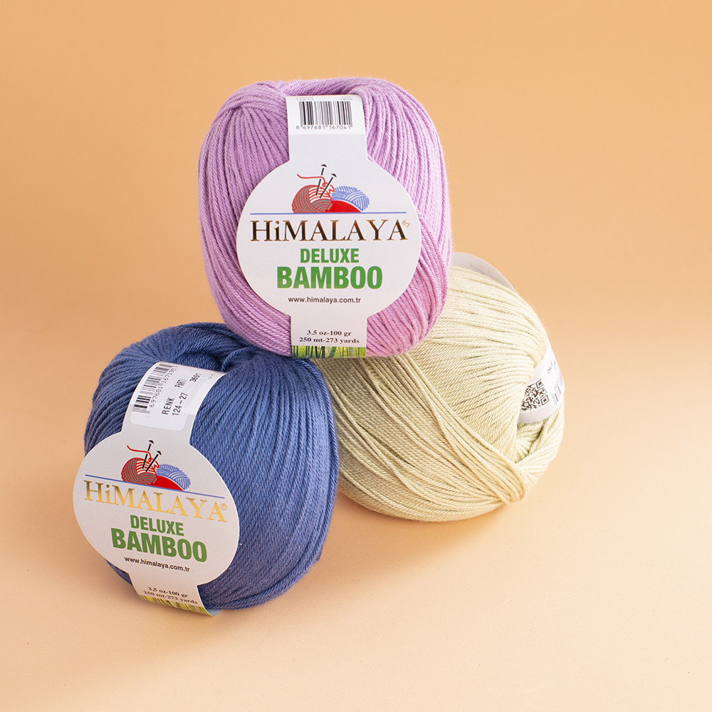 Himalaya Deluxe Bamboo Yarn, Black 12429 Hobiumyarns